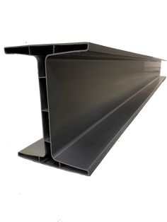 an image of a black metal shelf on white background