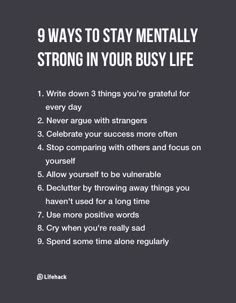 Mentally Strong, Health Motivation, Busy Life, Bullet Journaling, Life Advice, Self Improvement Tips, Emotional Health, Good Advice, Better Life