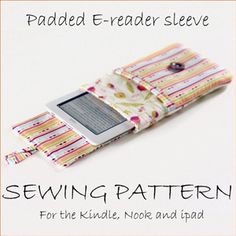 an electronic device case is shown with the text, ipod sleeve for kindle not and ipad