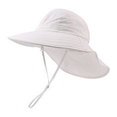 PRICES MAY VARY. 【Waterproof & Quick-Drying】Crafted from waterproof fabric, our toddler beach hat keeps your baby dry and comfortable during water play - perfect for the beach, pool, or rainy days. This toddler pool hat dries quickly to keep your child cool and protected all day long. 【Premium Quality Material】Our toddler baby sun hat is made of 100% high-quality, quick-drying nylon fabric that is soft, lightweight, waterproof, and breathable. Mesh side vents provide superior airflow, while the Adjustable White Sun Hat For Playtime, Cute Sun Hat With Uv Protection For Playtime, Pool Hat, Infant Sun Hat, Baby Floppy Sun Hat, Baby Sun Protection, Baby Boy Sun Hat, Hats Beach, Waterproof Hat