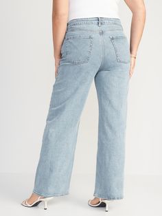 FITS: Loose from hip to ankle, with an insta-cool twist.   SITS: Right below your natural waist.  THE FEEL: A smidge of stretch for that broken-in fit.  THE DEAL: The IG-remixed mom jean.  DO YOUR PART: Made with 5% recycled cotton.  Less waste in th Mid-rise Washed Black Flare Jeans With Belt Loops, Casual Mid-rise Cargo Jeans With Button Closure, Everyday Dark Wash Bottoms, Casual Washed Black Bottoms With Belt Loops, High Rise Washed Black Jeans With Side Pockets, Everyday Medium Wash Bottoms With Button Zip Fly, Everyday Full Length Washed Bottoms, Casual Mid-rise Flare Jeans With Belt Loops, High Waist Washed Utility Bottoms