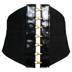 Vintage Bandage Corset Belt | From a unique collection of rare vintage Belts at https://www.1stdibs.com/fashion/accessories/belts/. Goth Cowboy, Tassel Belt, Corset Belt, Black Rope, Piercing Ring, Cowboy Style, Vintage Belts, Edwardian Fashion, Vintage Stil