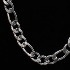 A Classic Thick & Chunky minimalist stainless steel Figaro chain necklace 12mm Width 316 Stainless Steel Tarnish Free & Water Resistant Hypoallergenic, no Irritation or Green Skin Optional 4 Inch Adjustable Extender Chain Hand Made in the UK Silver Necklace With Chunky Cuban Link Chain, Silver Chunky Chain Link Necklaces, Classic Silver Chunky Jewelry, Silver Chunky Classic Jewelry, Classic Chunky Silver Jewelry, Silver Figaro Chain Link Necklace, Silver Figaro Link Chain Necklace, Silver Link Necklace With Chunky Chain, Classic Silver Figaro Chain Necklace