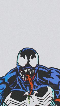 an image of a spider man with his mouth open