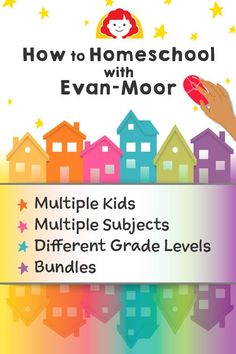 how to homeschool with evanmor multiple kids multi - subjects different grade levels bundle