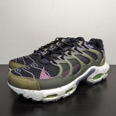 Nike Air Max Terrascape Plus Off Noir Dn4590 004 Mens Sizes New Shoes Nike Air, Men's Shoe, Nike Green, Shoes Nike, Black Green, Air Max, Nike Air Max, New Color, Nike Men