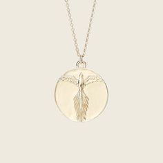 J.Crew: TALON JEWELRY Phoenix Pendant Necklace For Women Phoenix Necklace, Phoenix Pendant, Short Necklace, Gold Filled Chain, Necklace For Women, Metal Jewelry, Phoenix, Womens Necklaces, Silver Necklace