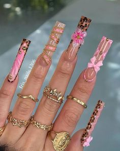 #nails#nailart#naildesign #nailartideas #nailartdesigns Art Nail Ideas, Edgy Nails, Colored Acrylic, Colored Acrylic Nails, Really Cute Nails, Unique Acrylic Nails, Bling Nails, Nails Inspo