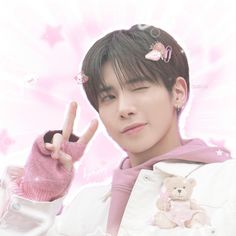 taehyun icon pink #txt #tomorrow_x_together Txt Taehyun Pink Aesthetic, Sakura And Taehyun Txt, Taehyun Pink Aesthetic, Taehyun Pink Icon, Taehyun Widget, Pink Taehyun