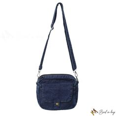 Bird in Bag - Shoulder bag literary denim bag female new fashion popular crossbody bags college students in class bag School Bag With Cell Phone Pocket In Cotton, School Bags With Cell Phone Pocket In Cotton, Casual Cotton Shoulder Bag With Mobile Phone Pocket, Cotton Crossbody Satchel For School, School Bags With Cell Phone Pocket, Trendy Portable Crossbody Canvas Bag, School Crossbody Cotton Bag, School Cotton Crossbody Bag, Cotton Crossbody School Bag