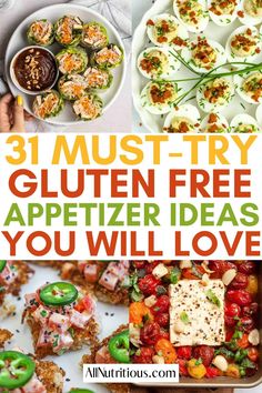 31 must try gluten - free appetizer ideas you will love