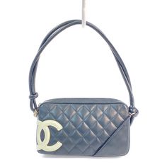 Chanel Cambon Line Accessory Pouch Handbag Leather Black H14 Cm X W21.5 Cm X D3.5 Cm Handle: 54 (Including Metal Fittings) Cm Chanel Cambon, Handbag Leather, Chanel Bags, Accessory Pouch, Chanel Bag, Leather Handbags, Black Color, Chanel, Pouch