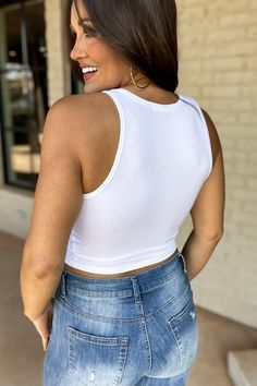 Stay stylish and stay cool in this Moving On Up White Halter Neck Crop Top. Made with a lightweight fabric, this comfortable top is perfect for days when temperatures soar! Keep it casual or dress it up - this top can take you anywhere! Fit: She is wearing her true size medium. Fits true to size. If in between sizes, size up Halter Neck Crop Top, Small Crop Tops, Comfortable Tops, Moving On, Neck Crop Top, Stay Cool, Halter Neck, Lightweight Fabric, Online Boutique