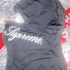 Supreme Script Balaclava Nwt Fitted Black Balaclava For Streetwear, Fitted Black Balaclava For Winter Sports, Fitted Black Casual Balaclava, Black Fitted Casual Balaclava, Black Casual Balaclava For Streetwear, Supreme Balaclava, Supreme Accessories, Knitted Balaclava, Ski Mask