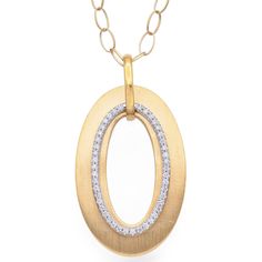 Weight: 11.7 Grams Stone: Accent Diamonds Pendant Measurements: 43.2 x 24.1 x 2.2 mm (with bail) Chain Length: 16 Inches Hallmark: Gabriel & Co. 18K 199693 ITEM #:BR-1200-022124-10 Oval Pendant Necklace, Antique Jewelry Necklace, Oval Pendant, Oval Diamond, Vintage Watches, Diamond Pendant, Chain Length, Antique Jewelry, Hallmark