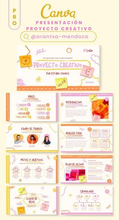 Plantilla de Presentación Proyecto Creativo rosa y amarillo para editar en Canva Pro #canva #canvatemplate #proyecto #creativo #presentacion . Canva Slides Template, Ideas Para Trabajos, Canva Presentation Ideas, Creative Presentation Design, Ppt Aesthetic, Aesthetic Powerpoint, Canva Presentation, Learn Computer Science, Presentation Slides Design Presentation Design Canva, Canva Presentation Ideas, Canva Slides, Science Presentation, Creative Presentation Design, Ppt Aesthetic, Aesthetic Powerpoint, Ideas Para Trabajos