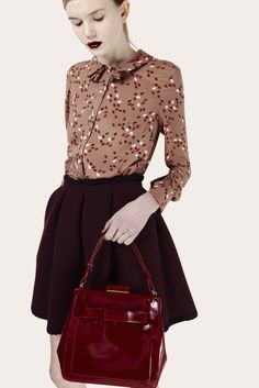 Orla Kiely lookbook for Autumn Winter 12 Neo Preppy, Zooey Deschanel, Virtual Closet, Preppy Style, Autumn Winter Fashion, Casual Chic