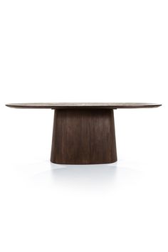 Mango Wood Pedestal Dining Table S | Eleonora Aron | Woodfurniture.com Glam Dining, Brown Dining Table, Dutch Furniture, Wood Pedestal, Moving Furniture, Interior Design Concepts, Oval Table Dining, Pedestal Dining Table, Solid Wood Dining Table