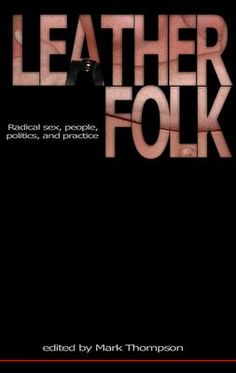 a book cover with the title leather folk