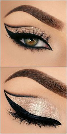 dança Almond Eye Makeup, Harley Quinn Makeup, Halloweenský Makeup, Diy Makeup Remover, Eyeliner Hacks, Mekap Mata, Eyeshadow Glitter