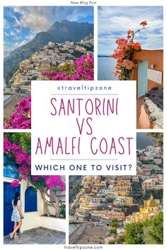 an image of the coastline with text overlay that reads, san antonio vs amalfi coast which one to visit?