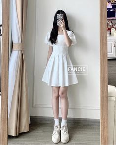 Dress Korean Style Simple, Indian Fashion Trends, Dressy Casual Outfits, Fancy Dresses Long, Everyday Fashion Outfits, Dress Up Outfits, Stylish Party Dresses, Korean Girl Fashion