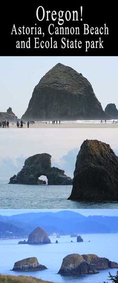 an image of the oregon state beach and ecola state park