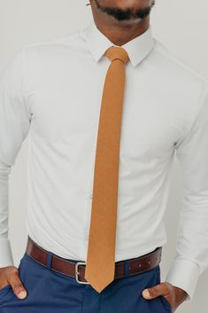 We pride ourselves in offering our customers some of the best skinny ties money can buy. Each DAZI tie is handmade from high quality imported fabrics. Features: Approx. 2.5" wide at the tip Approx. 58" in length 50% Cotton, 50% Linen Classic Semi-formal Necktie, Classic Orange Ties For Business, Yellow Summer Business Ties, Classic Multicolor Ties For Semi-formal Occasions, Classic Semi-formal Neckwear Ties, Double Windsor, Boys Ties, Cool Ties, Poly Bags