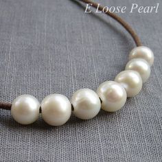 Material : Freshwater Pearl Grade : AA Luster : High Body : With tiny blemishes and rings Shape : Round Potato pearl Pearl Size : 8.5-9.5mm Hole Size : 2mm Quantity : 10 Pieces Color : White Weight : 10g Condition : New and Very Good Item No : PL7047 More Stud earrings pearls website connection. www.etsy.com/shop/LoosePearl?ref=hdr_shop_menu&section_id=21231222 More Leather pearls necklace website connection. www.etsy.com/shop/LoosePearl?ref=hdr_shop_menu&section_id=11583159 More AAA - AAAAA pea Leather Pearl Necklace, Real Pearl Necklace, Cheap Beads, Loose Pearls, Pearls Necklace, Pearl Leather, White Freshwater Pearl, Keshi Pearls, Pearl Choker