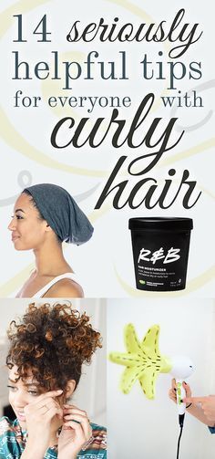 14 Seriously Helpful Tips For Everyone With Curly Hair Cabello Afro Natural, Hair Help, Natural Hair Tips, Hair Problems, Moisturize Hair, Short Curly Hair