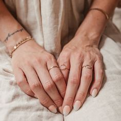 Our prettiest little glimmering stacking band, the Pippa Disc Stacking Ring is one to add to your digit set. We absolutely love wearing this in a beautiful dainty stack. These rings are handmade just for you and available in Gold Fill or Sterling Silver. As they are handmade, each one is unique. You may notice the tiny join where your ring has been soldered. Adjustable Rose Gold Stackable Round Band Rings, Dainty Gold Crystal Ring, Dainty Adjustable Crystal Ring As A Gift, Dainty Stackable Rings As Gift, Dainty Midi Rings For Gifts, Adjustable Stackable Crystal Promise Ring, Gold Dainty Crystal Ring With Simple Design, Dainty Crystal Promise Ring, Adjustable Dainty Toe Rings