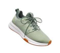 ATOM Women's Sneaker DesertGreen-BrightWhite-TranquilGreen | KURU Footwear Vans Classic Old Skool, Kuru Shoes, Balenciaga Track Sneakers, Skechers Slip On, Good Shoes, Balenciaga Track, Heel Pain, Athletic Shoe, Womens Athletic Shoes