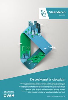 an advertisement for the dutch company vanderen, which has been designed to look like a city