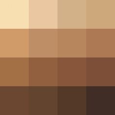 a brown and beige color scheme with different shades