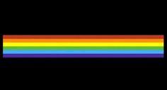 the dark side of the moon is shown with rainbow colors on it and black background