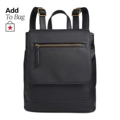 in stock Trendy Black Backpack For Errands, Black Satchel With Adjustable Strap For Back To School, Back To School Black Satchel With Adjustable Strap, Classic Black Leather Backpack For Errands, Black Leather Backpack For Errands, Black Leather Standard Backpack, Backpack With Adjustable Strap For Errands, Standard Backpack With Adjustable Strap For Errands, Stylish Laptop Bag