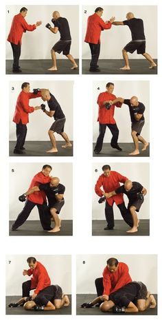 the instructions for how to do martial moves