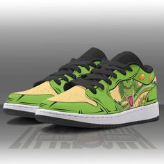 Shenron Jd Low Top Sneakers Custom Dragon Ball Anime Shoes Lightweight construction with breathable mesh fabric provides a comfortable and flawless fit.