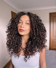 Jayme Jo, Long Curly Haircuts, Layered Curly Hair, Lilac Nails