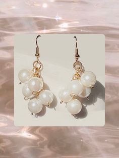 🫧Pearl Clusters are here🫧 These statement earrings are ready to grace your fall parties with FIVE pearls on each ear. That's a total of TEN pearls in all! Available in Gold and Silver options. Can you handle the opulence?? Pearl Dangle Beaded Earrings For Party, Pearl Dangle Earrings For Party, Pearl Beaded Dangle Earrings For Party, Party Pearl Dangle Earrings, Party Pearl Earrings With Pearl Charm, Pearl White Beaded Earrings With Pearl Drop For Party, Pearl White Beaded Earrings For Party, Party Pearl Earrings With Beaded Detail, Pearl Beaded Earrings For Party