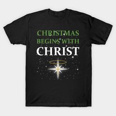 This Christmas Begins With Christ T-Shirt is perfect for people who haven't forgotten that this holiday celebrates the bird of our Lord and Savior Jesus.This shirt is a great gift for a Christian who intends to humbly celebrate Christmas. -- Choose from our vast selection of Crewneck and V-Neck T-Shirts to match with your favorite design to make the perfect custom graphic T-Shirt. Pick your favorite: Classic, Relaxed Fit, V-Neck, Tri-Blend, Dolman Extra Soft Tri-Blend, Slouchy V-Neck, Slouchy, P Christmas Begins With Christ, Celebrate Christmas, Lord And Savior, Our Lord, V Neck T Shirt, Graphic T Shirt, Graphic Tshirt, Tshirt Designs, Jesus