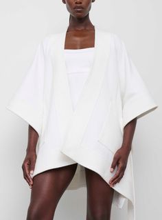 Luxury Spring Kimono With Kimono Sleeves, Luxury Spring Kimono, Chic White Kimono With Kimono Sleeves, Elegant Oversized Kimono With Kimono Sleeves, Wide Sleeves, Vanuatu, Zambia, Equatorial Guinea, Guinea Bissau