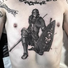 Medieval Tattoos, Souls Tattoo, Dark Souls Tattoo, Brooklyn Art, Occult Tattoo, Soul Tattoo, Tattoo Magazine