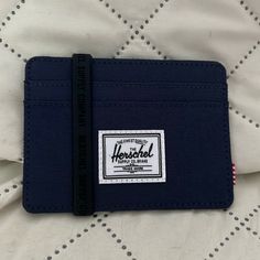 Herschel Charlie Rfid Cardholder Wallet Herschel Wallet, Cardholder Wallet, Cute Wallets, Herschel Supply, Card Holder Wallet, Key Card Holder, Herschel, Navy Color, Card Holders