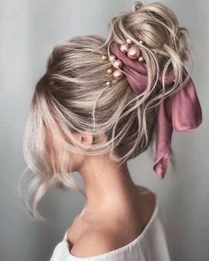 Flower Crown Hairstyle, Happy Hair, The Perfect Wedding, Hair Today, Great Hair, Silver Hair, Hair Skin, Gorgeous Hair