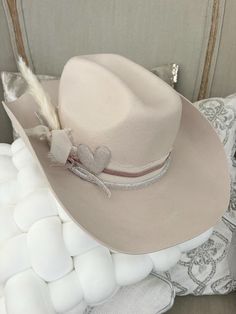 Women's cowboy hat  Boots not included  Decorative wool cowboy hat.  Geo quarts charm attached One size fits most  56-58  Adorable   All sales final. Birthday girl, bride to be, bachelorette fun.  Need a different color ? Message me. ivory hat, champagne , whites and creams and silvers Fitted Beige Felt Hat For Rodeo, Beige Fitted Felt Hat For Rodeo, Fitted Western Cream Hat, Fitted Cream Western Hat, Beige Western Felt Hat For Rodeo, Beige Felt Hat For Rodeo And Kentucky Derby, Western Beige Felt Hat For Rodeo, Western Style Cream Felt Hat For Kentucky Derby, Western Cream Felt Hat For Kentucky Derby