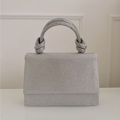 Brand New. Zara Shimmery City Bag Chic Silver Zara Shoulder Bag, Zara Silver Shoulder Bag For Evening, Zara Silver Evening Shoulder Bag, Silver Zara Shoulder Bag For Evening, Chic Silver Top Handle Box Bag, Chic Silver Box Bag With Top Handle, Zara Silver Evening Bag, Chic Silver Zara Bags, Chic Zara Evening Bag For Party