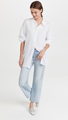 Velvet Rachel Shirt | SHOPBOP Faux Leather Top, Velvet Shirt, Classic White, Leather Top, Shift Dress, New Arrivals, Knitwear, Normcore, Perfect Fit