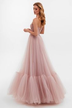 Buy Misty Rose Sheer Sleeves Maxi Tulle Dress at Milla Dresses. Wide size range from XXS to XXL. FREE shipping across the USA. Return in 30 days. Evening Tulle Dress With Sweep Train, Tulle Evening Dress With Sweep Train, Elegant Maxi Length Tulle Evening Dress, Elegant Tulle Maxi Length Evening Dress, Elegant Tulle Maxi Evening Dress, Tulle Ball Gown For Gala Evenings, Organza Floor-length Ball Gown, Tulle Skirt Dress For Prom Season Evening, Organza Evening Dress With Sweep Train For Debutante Ball