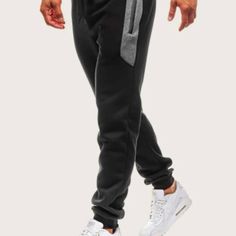 ***Brand New Never Worn*** Men’s Contrast Panel Drawstring Sweatpants Bought On Amazon For $29.99. (See Last Pic). High Quality And Comfortable. Size: L Or Xl * Size: L Or Xl Ships Same Day. Other Sizes Available But May Take 7-10 Days To Ship. Please Message Me If You Need A Different Size.* Color: Black Pattern Type: Colorblock Details: Drawstring Type: Jogger Closure Type: Drawstring Waist Waist Line: Natural Length: Long Fit Type: Loose Fabric: Slight Stretch Material: Fabric Composition: 95 Solid Brick, Pocket Sweatpants, Sweatpants With Pockets, Solid Orange, Nike Sweats, Casual Sweatpants, Sports Trousers, The Four Seasons, Solid Red